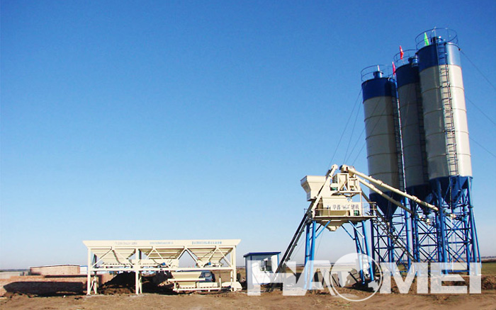 HZS25 Stationary Concrete Batching Plant