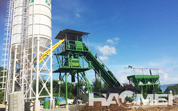 HZS60 Stationary Concrete Batching Plant